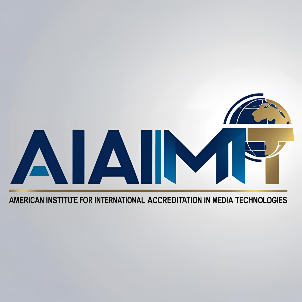 American Institute for International Accreditation in Media Technologies ( AIAMT) -logo may 2025 (1)